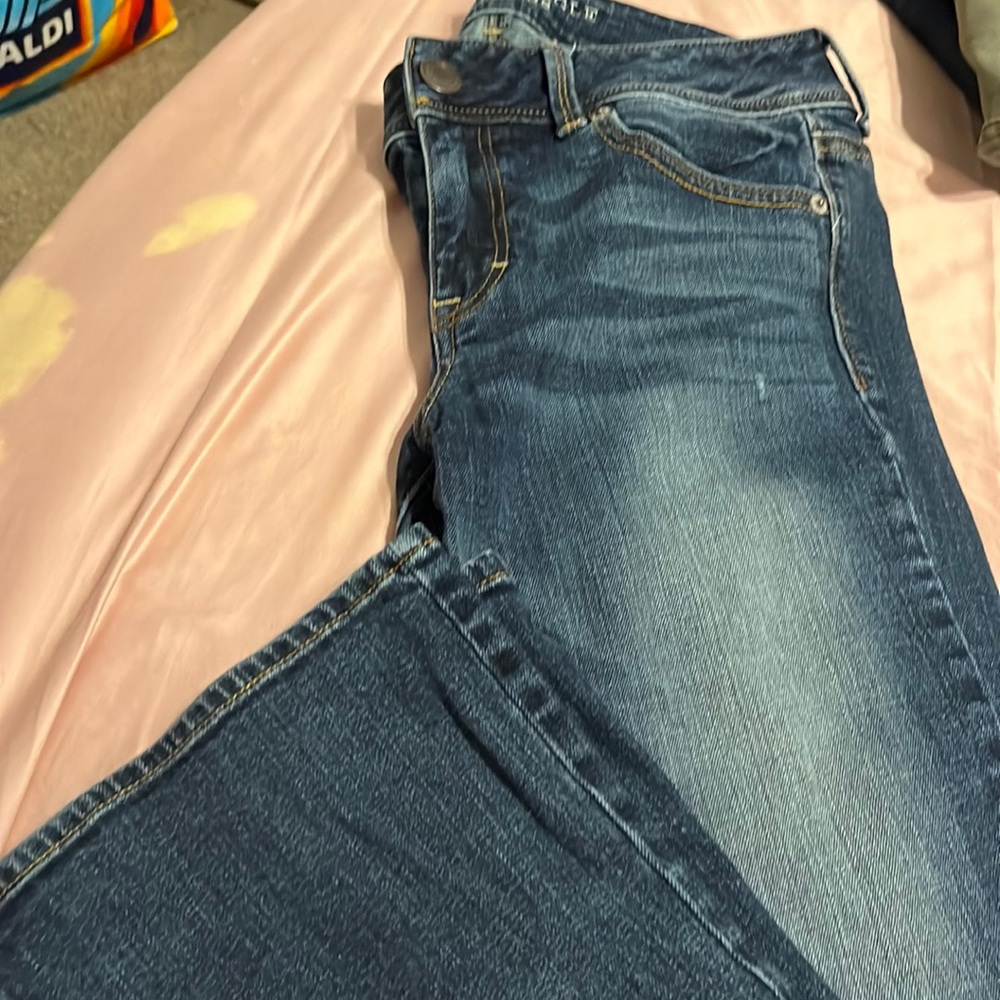 American Eagle “Kick boot cut “ jean . Size 10 long